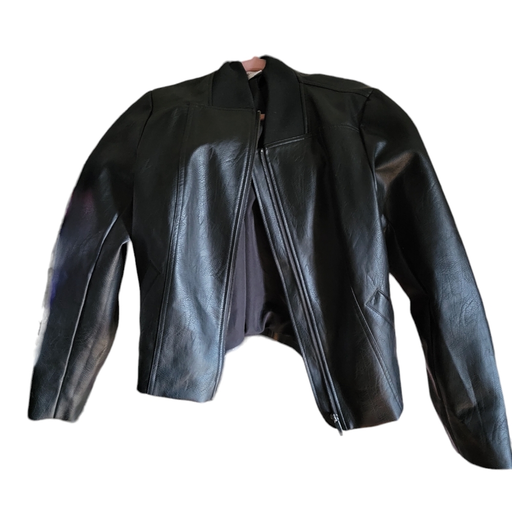NWOT Black Moto women's Jacket Sz M